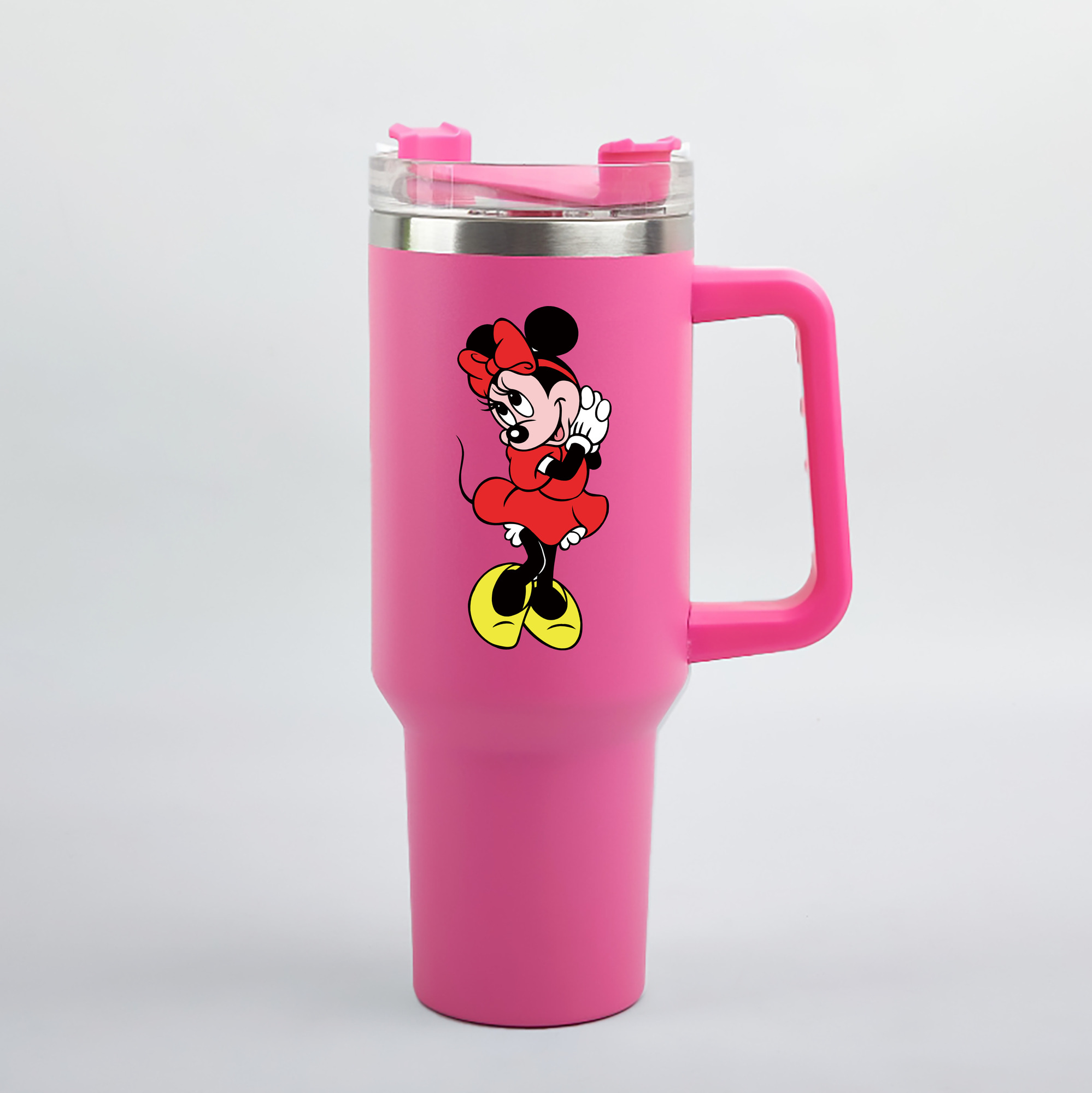 （画像用） ミッキーマウス Mickey Mouse 1200mL車用タンブラー（カラープリント）
